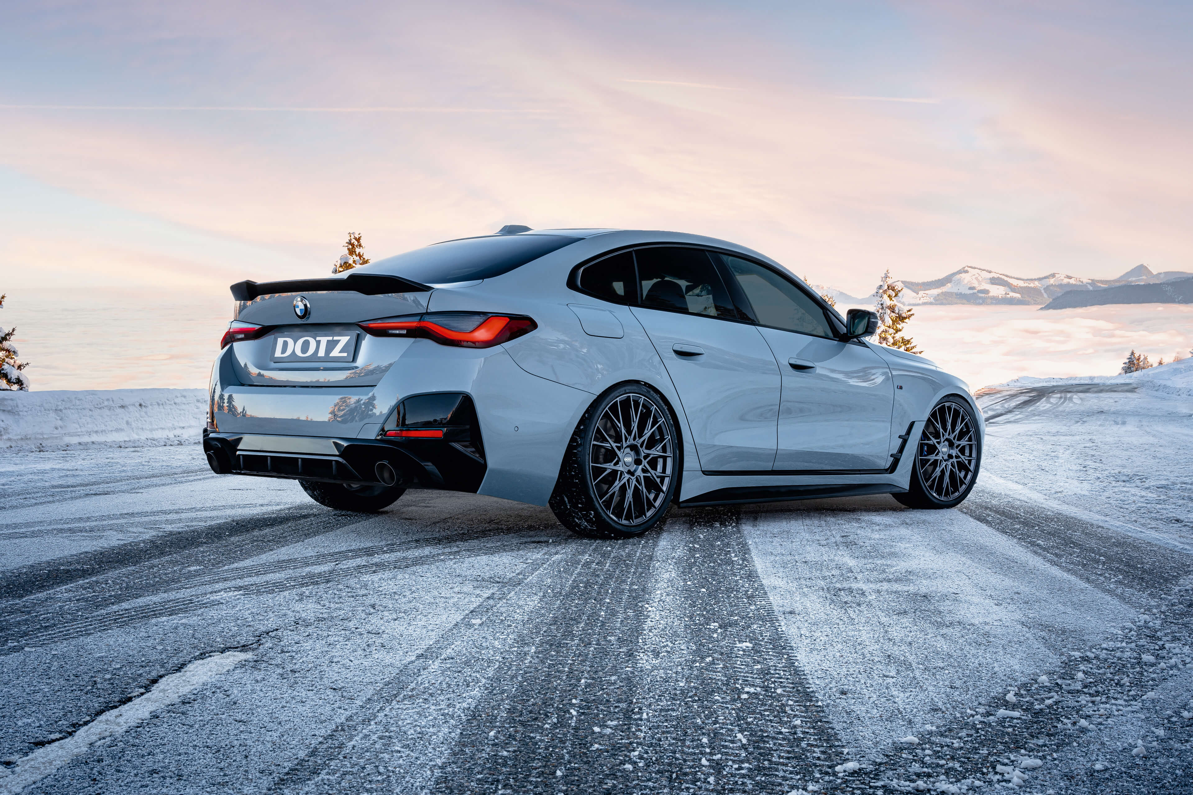 DOTZ Fuji grey BMW 4er Gran Coupe Heck