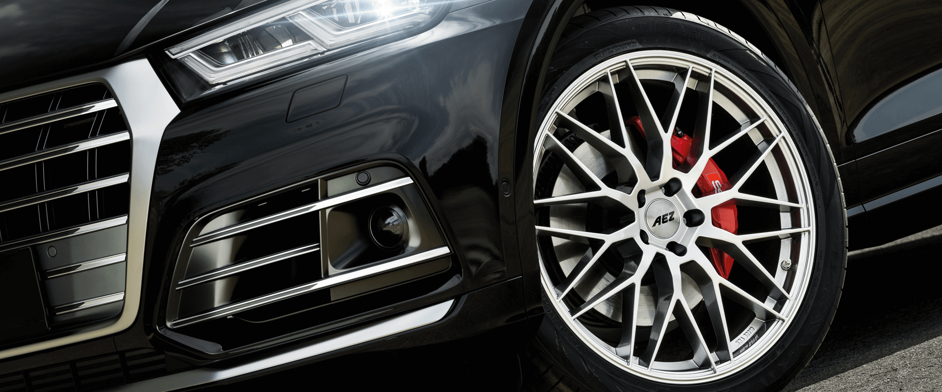 AEZ Crest Alurad klassisch Alufelge Audi ALCAR Vorderachse 