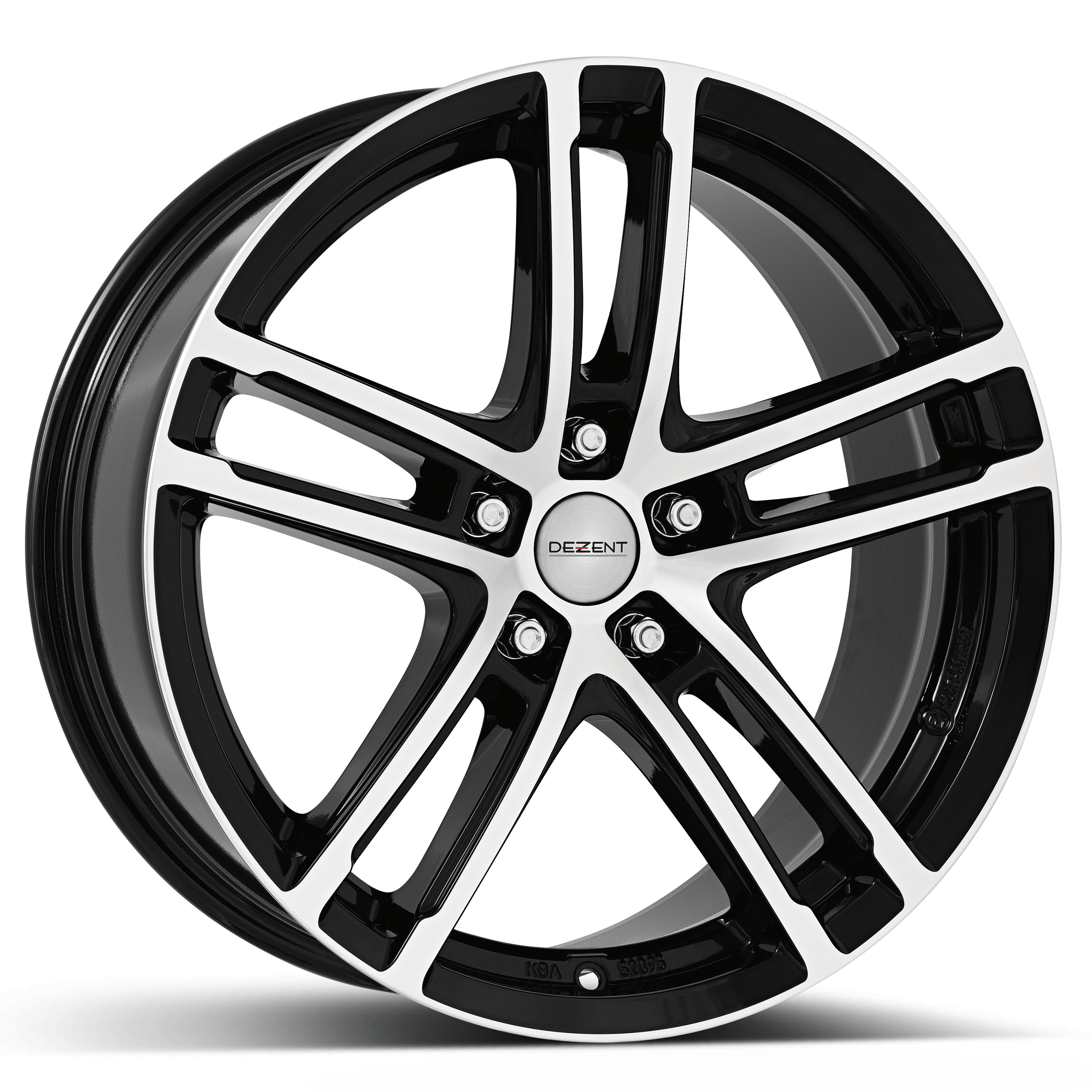 DEZENT TZ-c dark Alufelge seitlich