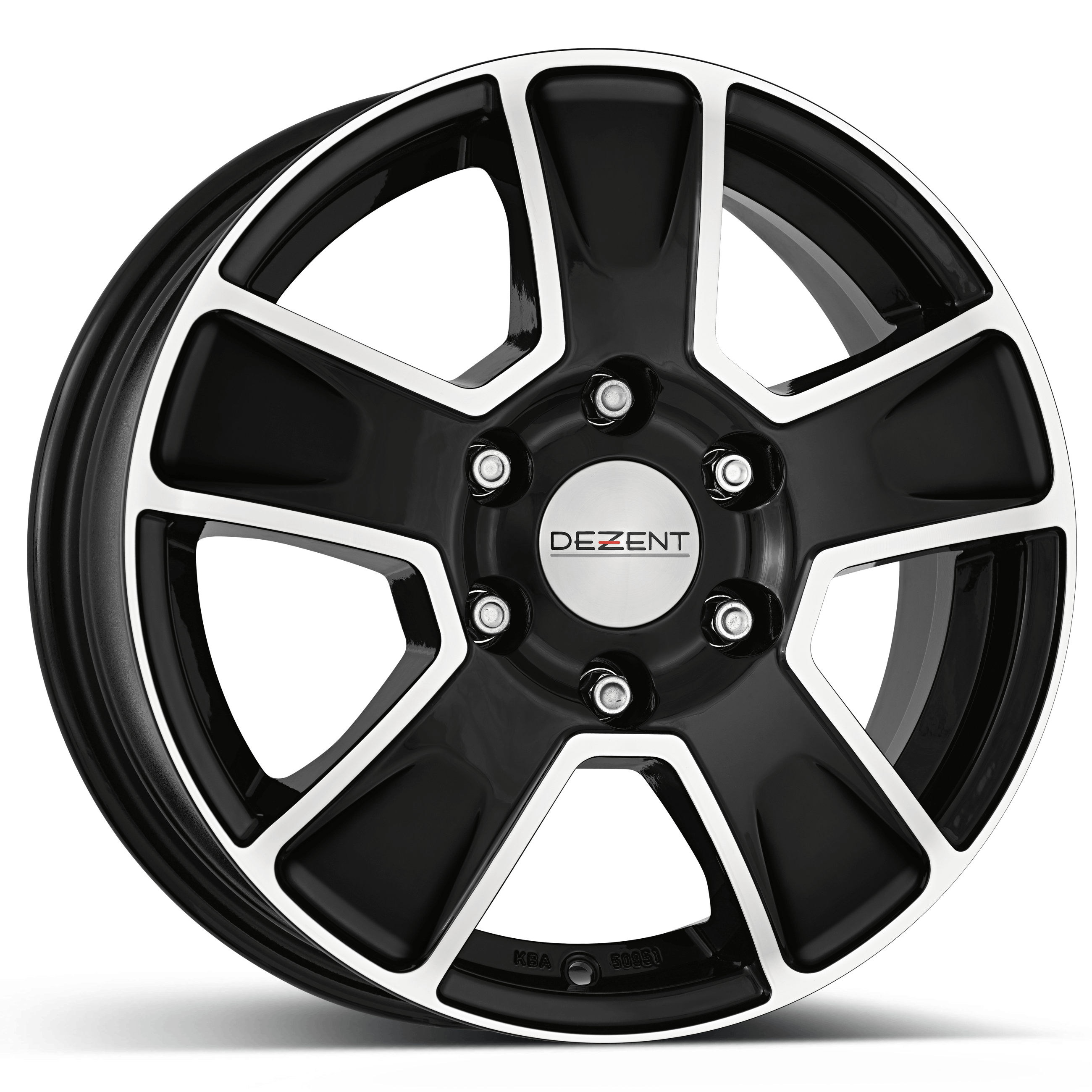 DEZENT Van dark Leichtmetallrad seitlich 