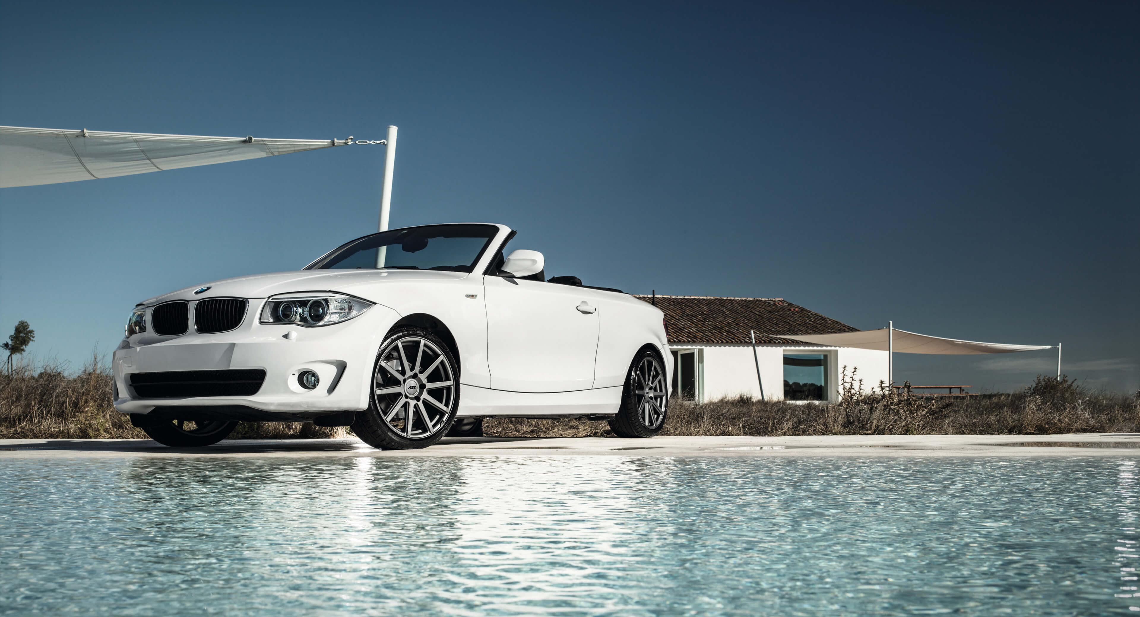 AEZ Straight dark Alufelge graphite matte Lackierung BMW 1