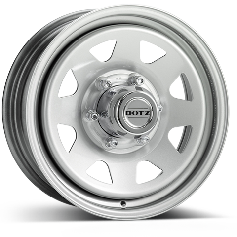 DOTZ SURVIVAL Pharao 4x4 Stahlrad Off Road 6,0 X 15 | 7,0 X 16 "Made in Switzerland"