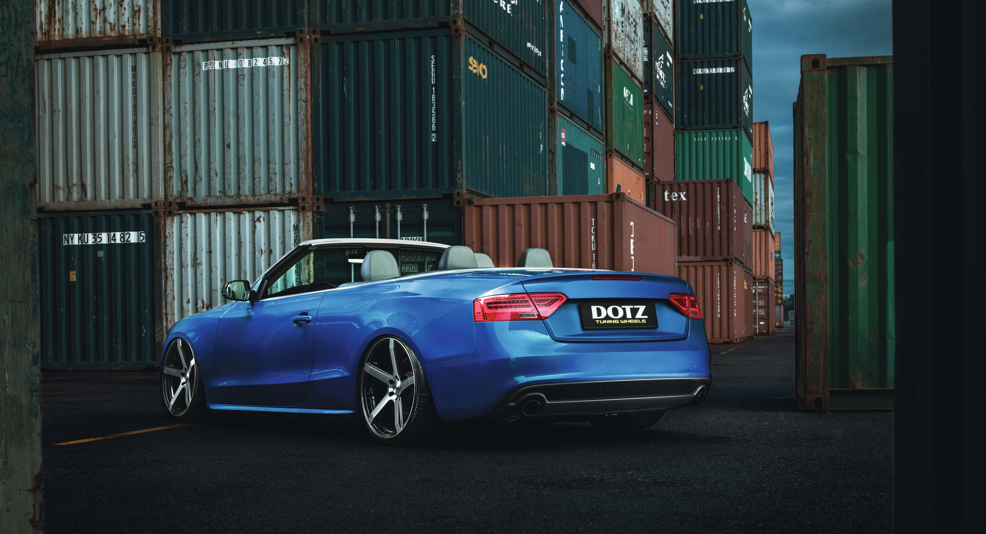 DOTZ CP5 dark Leichmetallfelge Audi A5 Cabrio 5 fünf Speichen