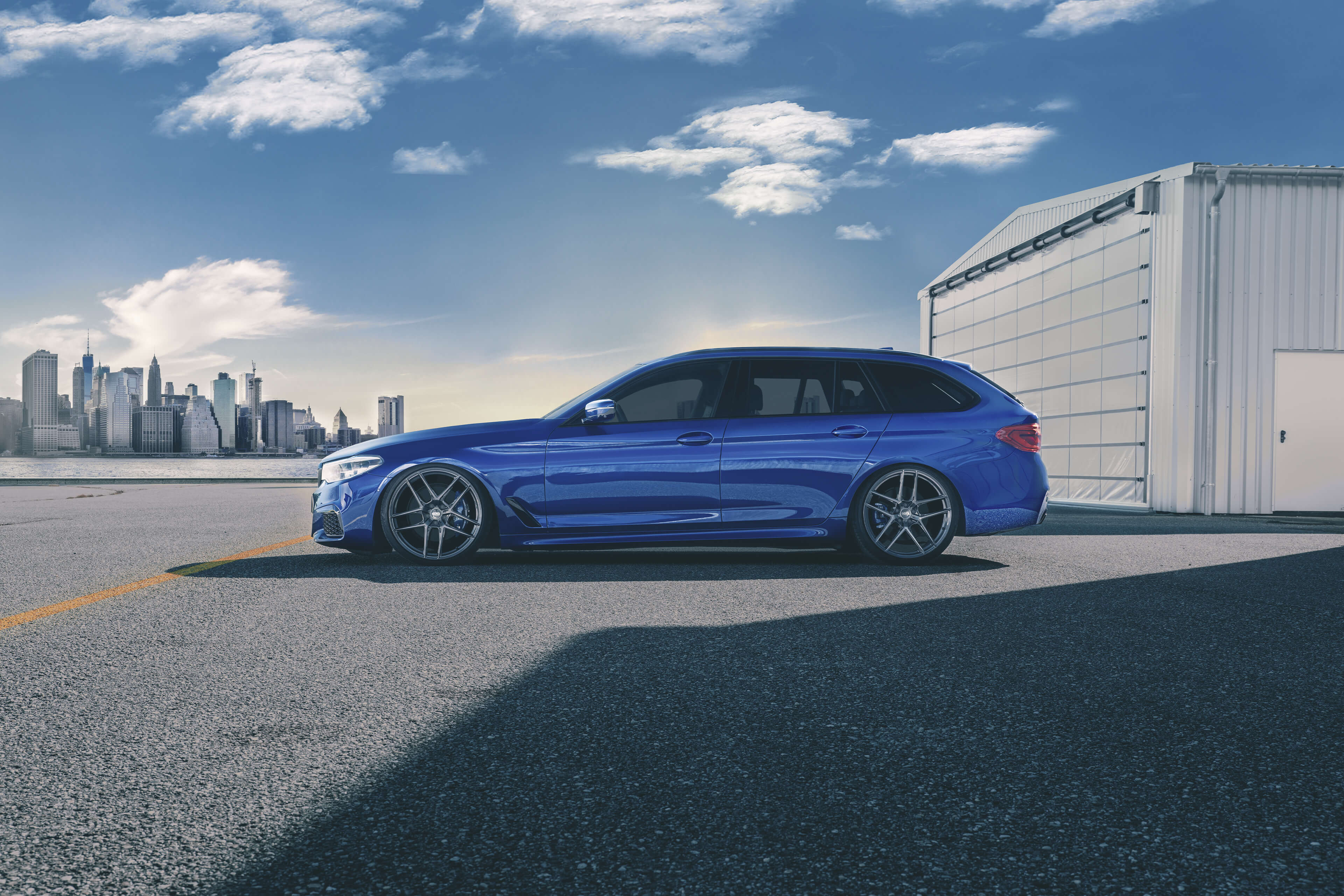 DOTZ LagunaSeca grey auf BMW 5