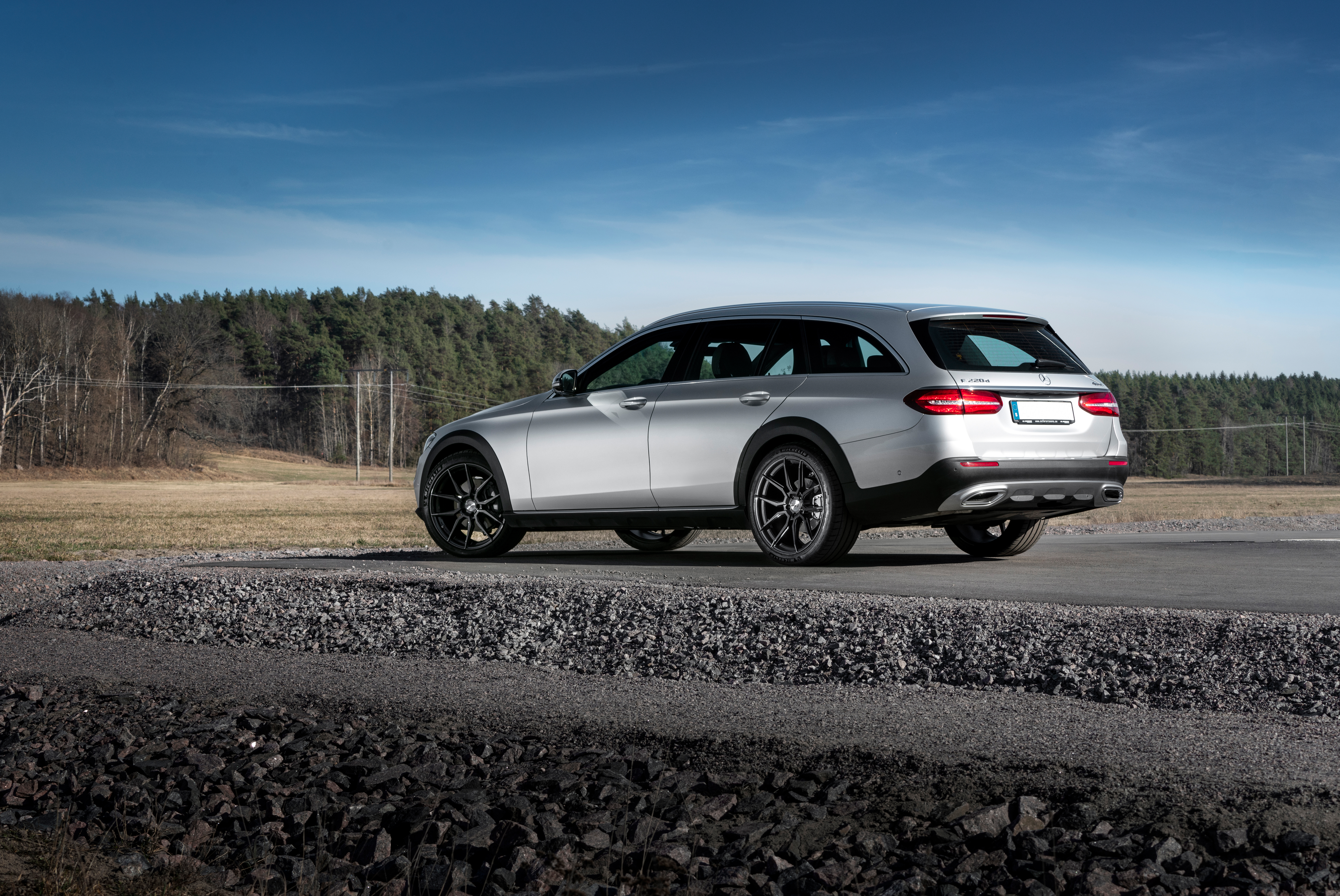 Mercedes E Klass 220D All Terrain 2019 With DOTZ Misano Grey 20 01