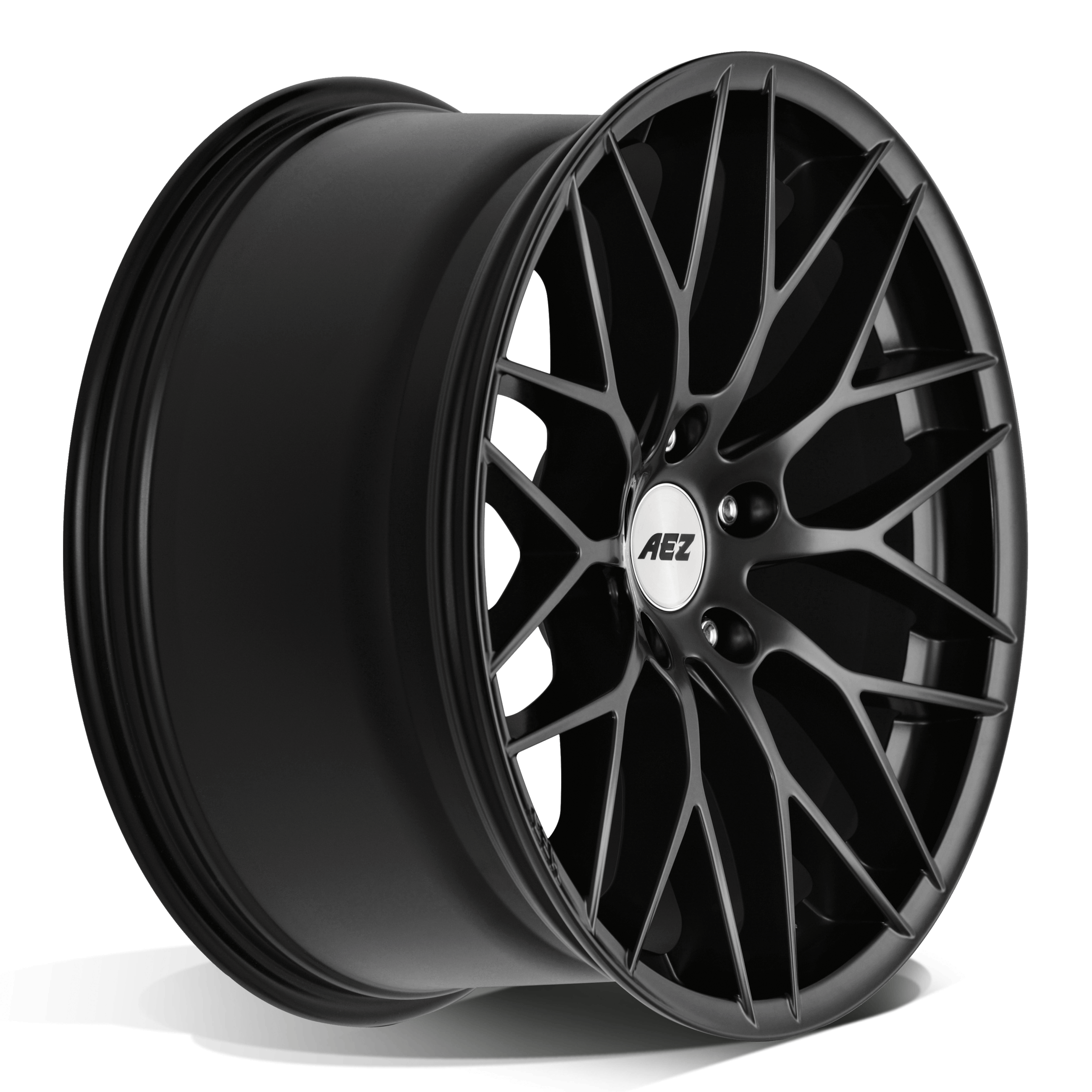 AEZ Antigua dark Alufelge extrem seitlich