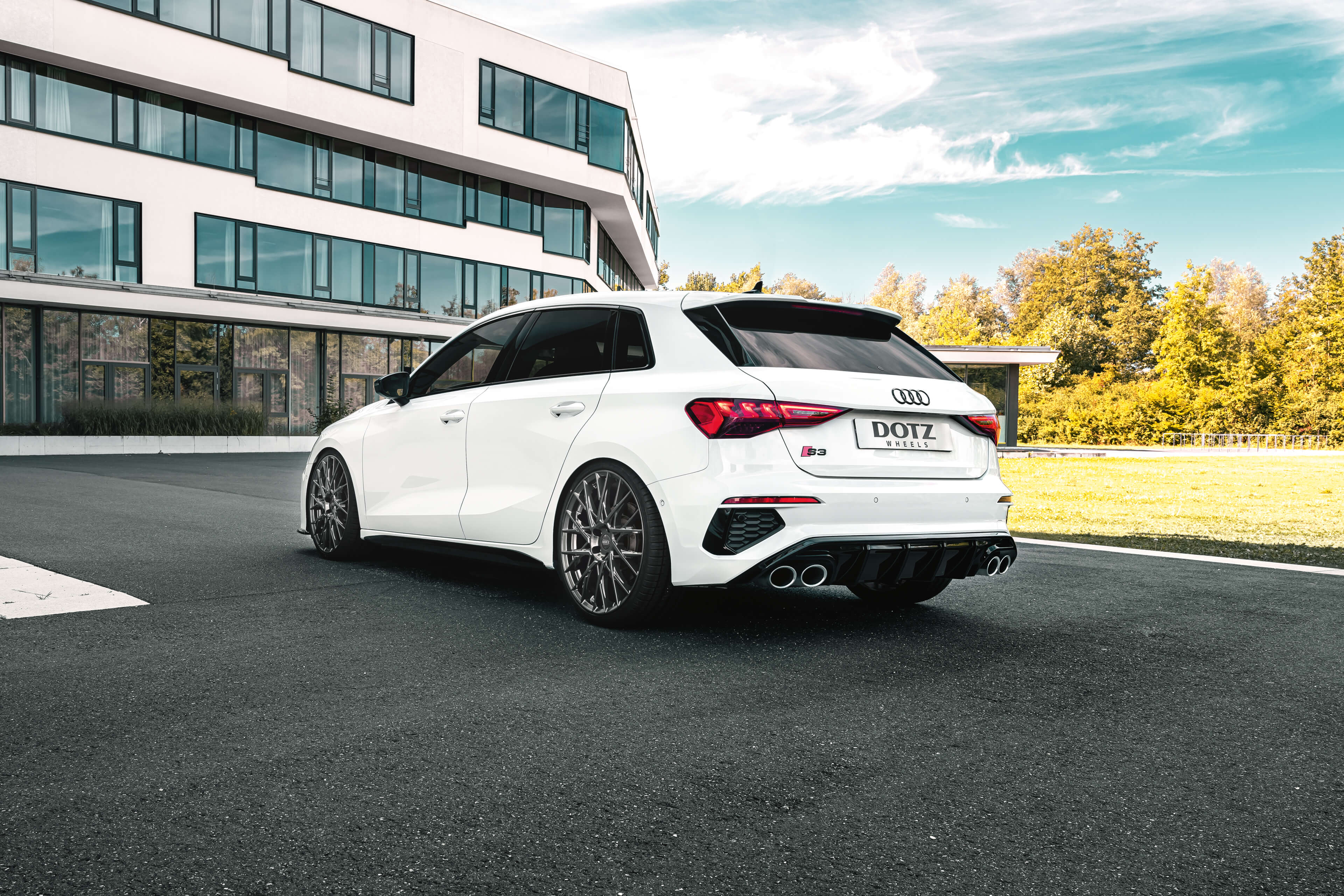 DOTZ Fuji grey Audi S3 Heck