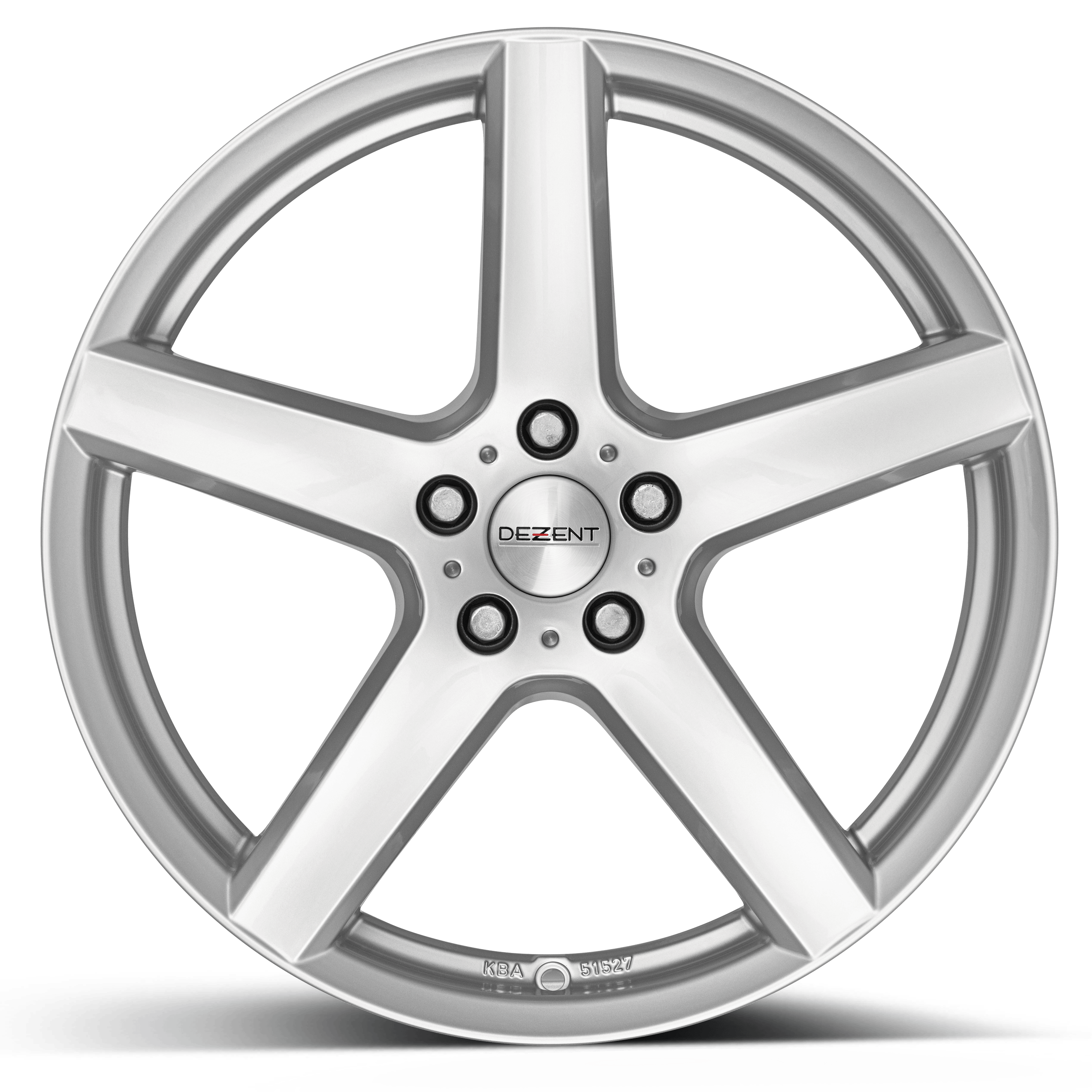 DEZENT TY Alufelge frontal fünf 5 Speichen