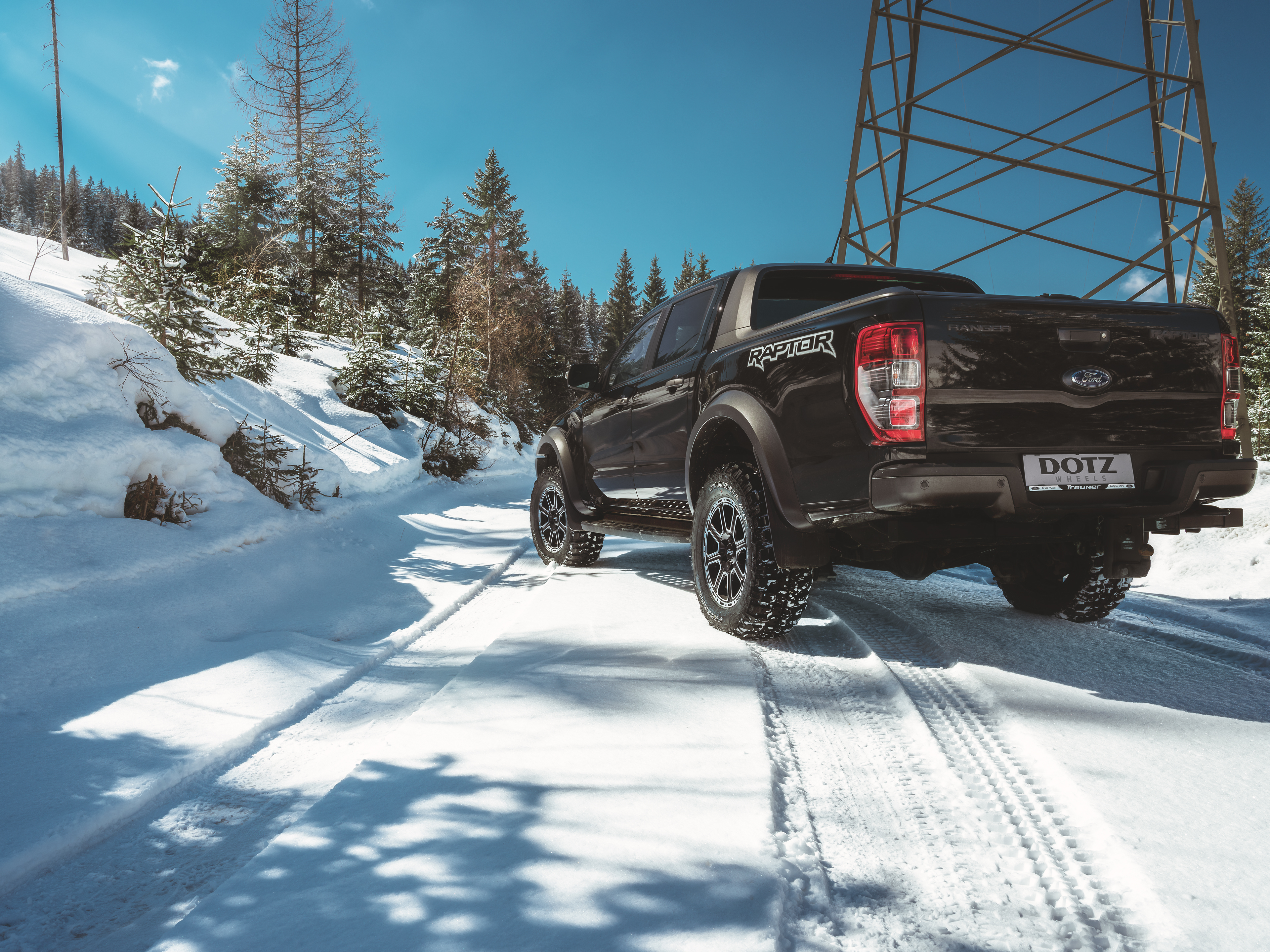 DOTZ 4X4 Kalahari Dark auf Ford Raptor