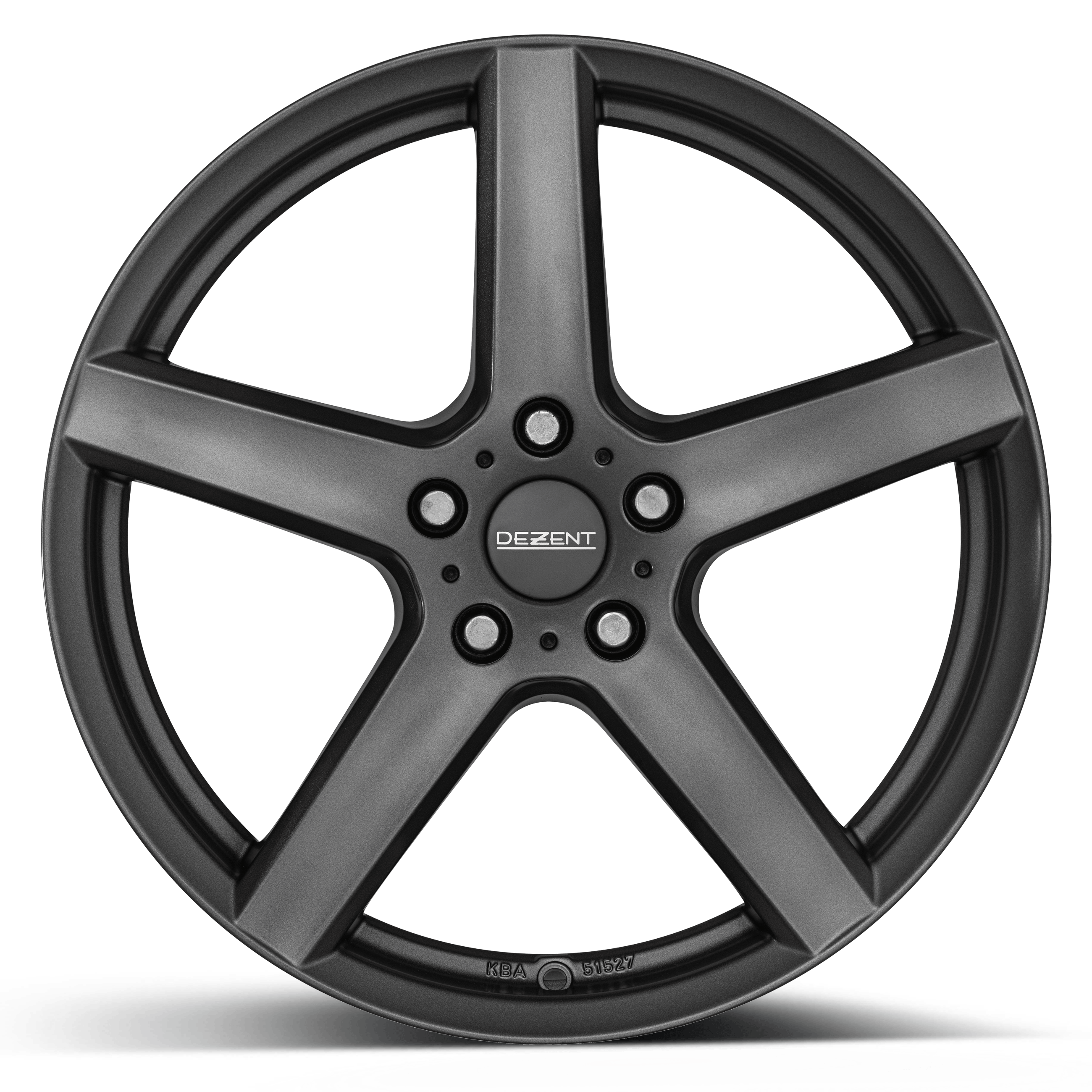 DEZENT TY graphite matt Leichtmetallrad Felge fünf 5 Speichen