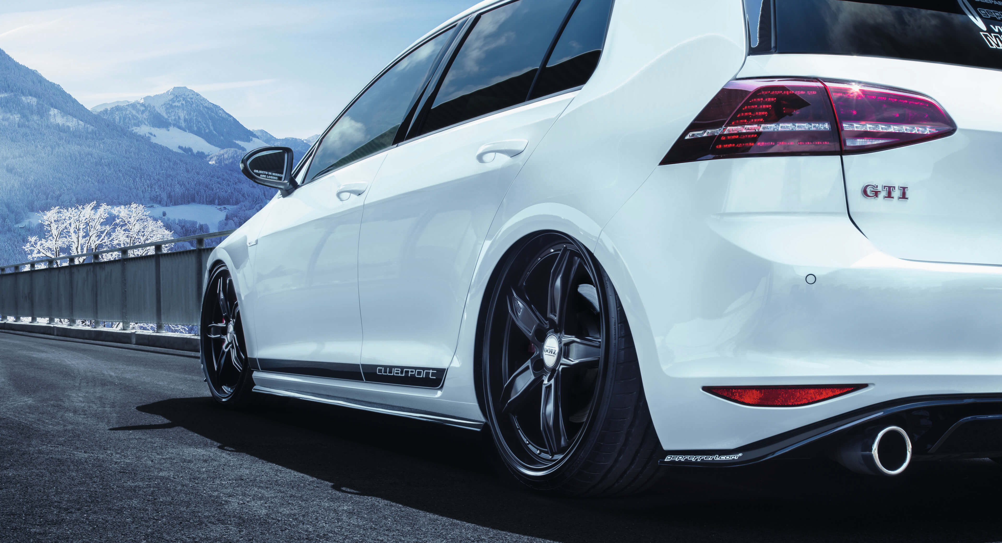 DOTZ SP5 Black Edt VW Golf 7 GTI Heck