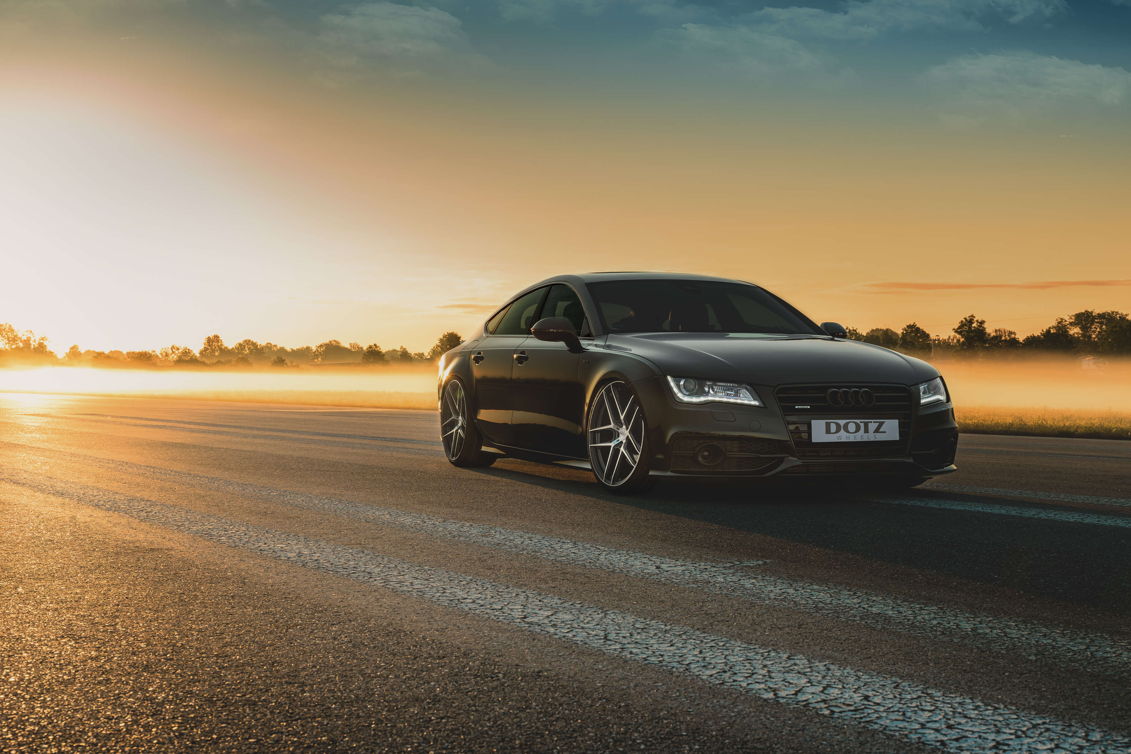 DOTZ LagunaSeca dark auf Audi A7