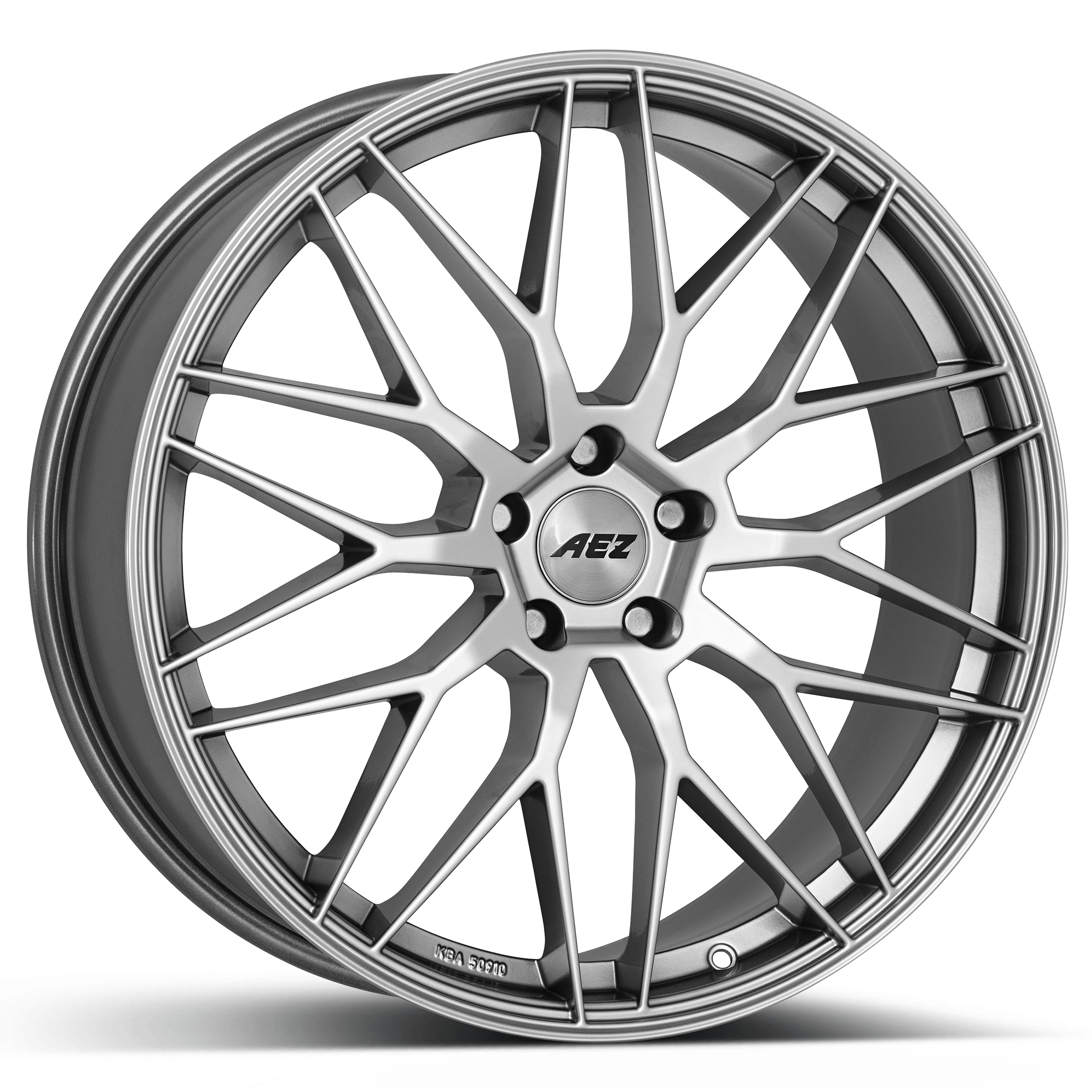 AEZ Crest klassisch silber Alufelge seitlich