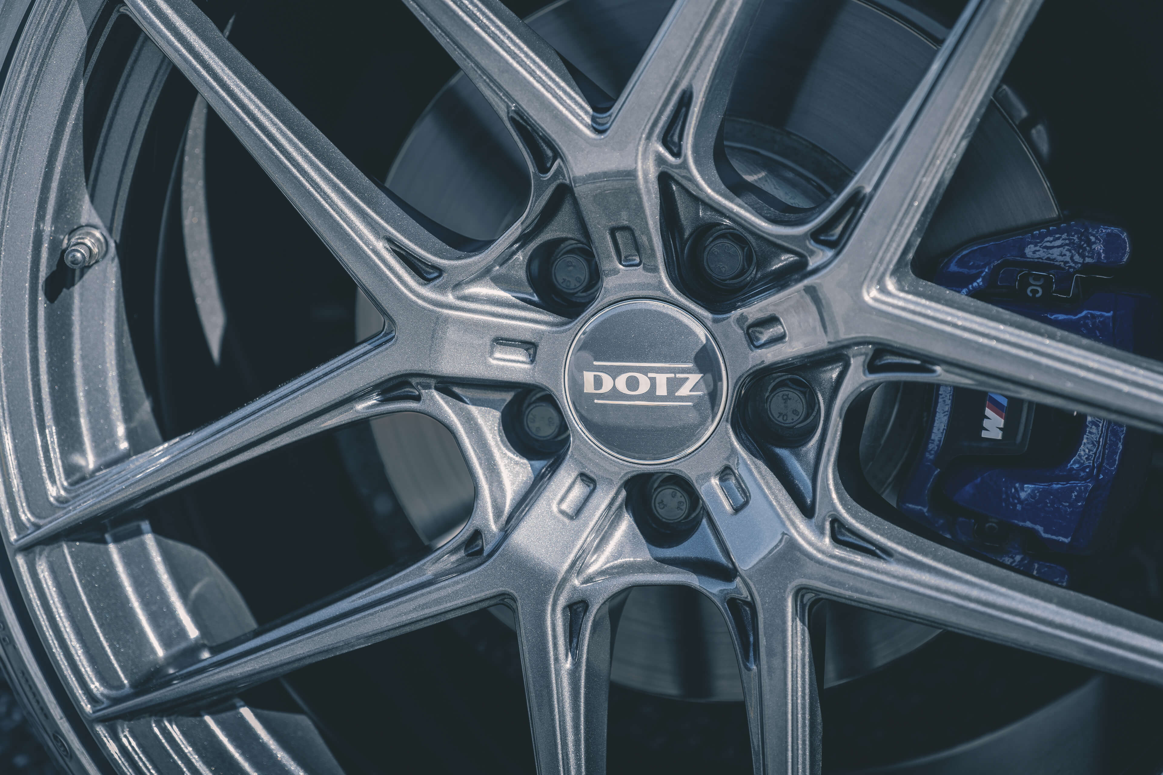 DOTZ LagunaSeca grey auf BMW 5