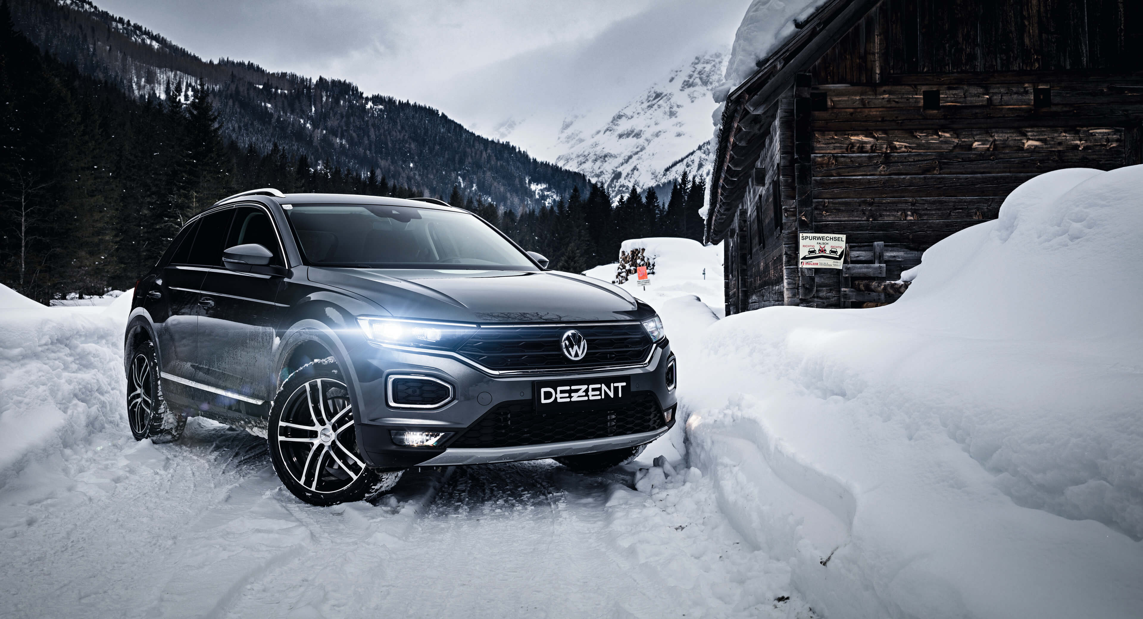 DEZENT TZ dark Alufelge VW Golf, Passat, T-Roc, Tiguan, Skoda Karoq Kodiaq 