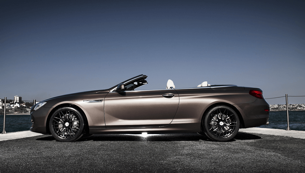 AEZ Antigua dark schwarze Leichtmetallfelge BMW Cabrio 