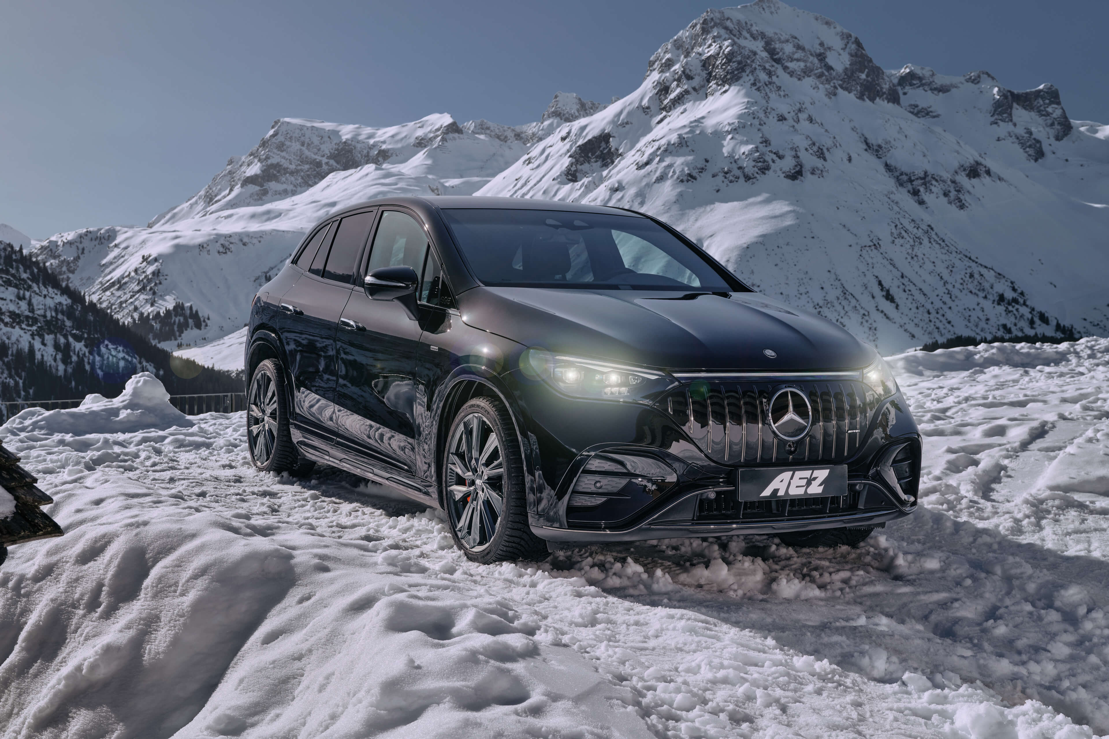 AEZ Havanna grey Mercedes EQE Front