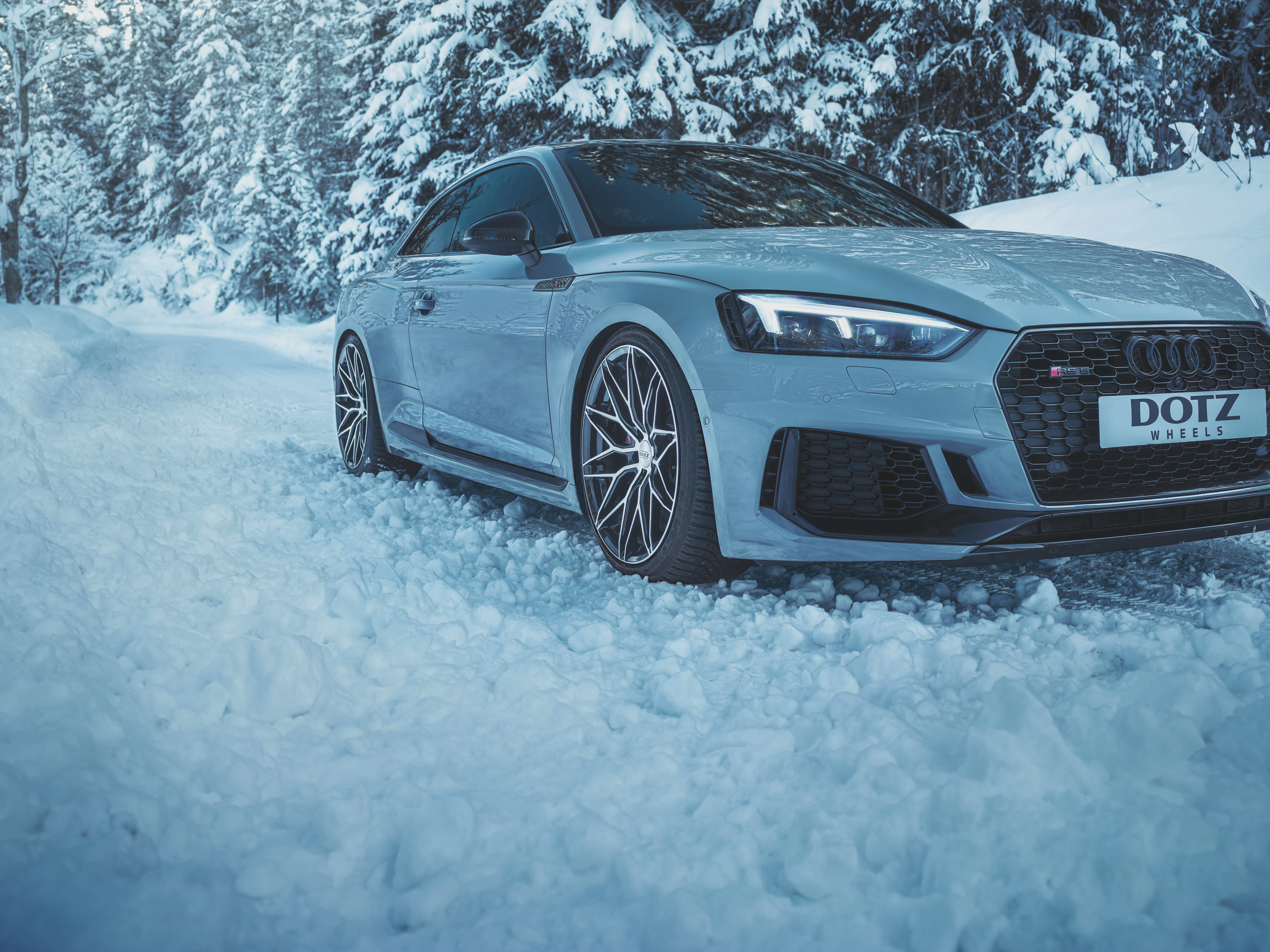 DOTZ Suzuka Dark Audi RS5 frontal