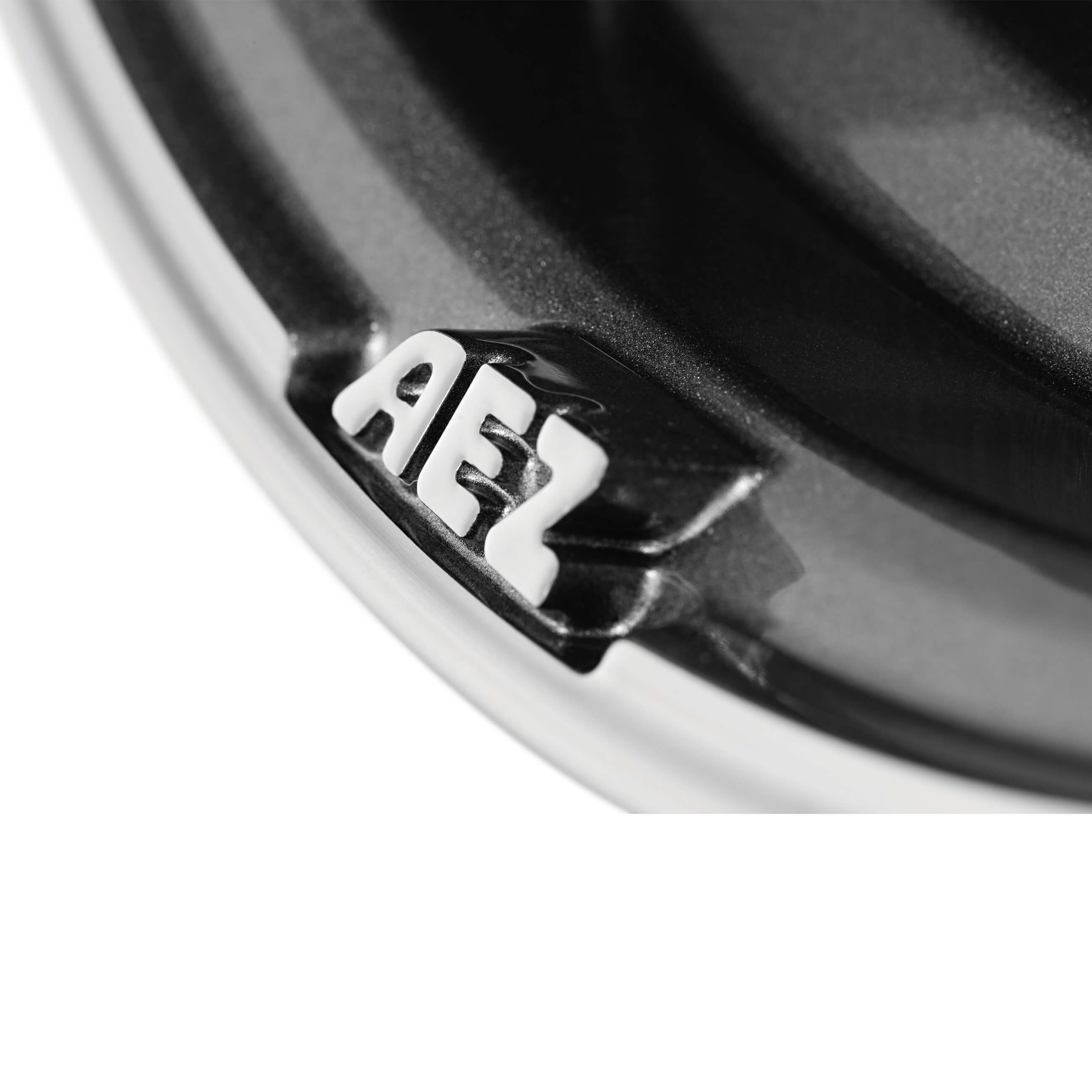 AEZ Raise Alufelge gunmetal Lackierung front poliert