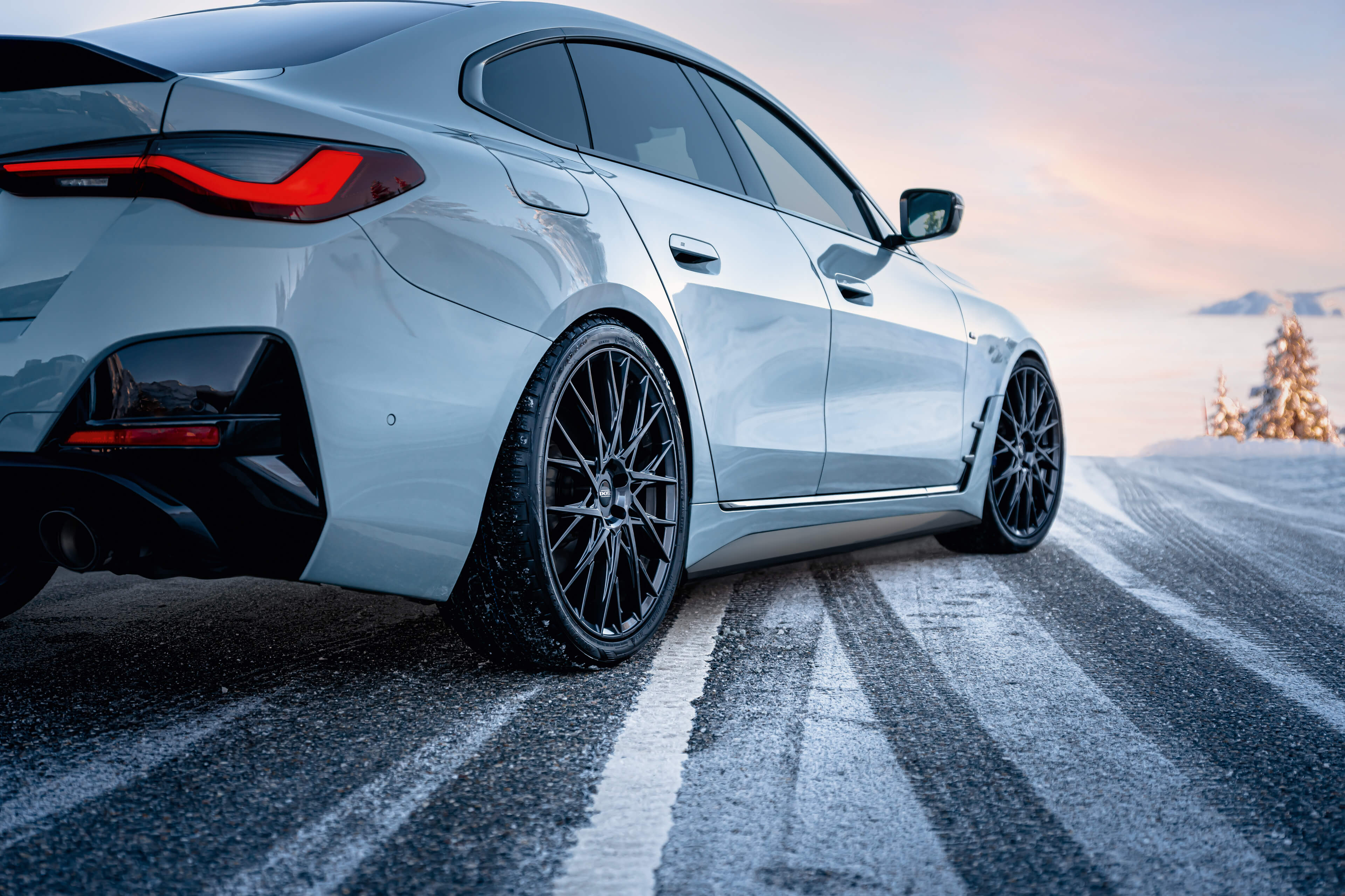 DOTZ Fuji grey BMW 4er Gran Coupe Heck