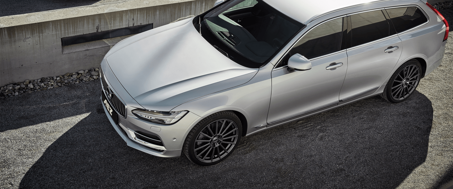 AEZ Steam graphite Alufelge fixgebohrt Volvo Audi, BMW, Alfa Romeo