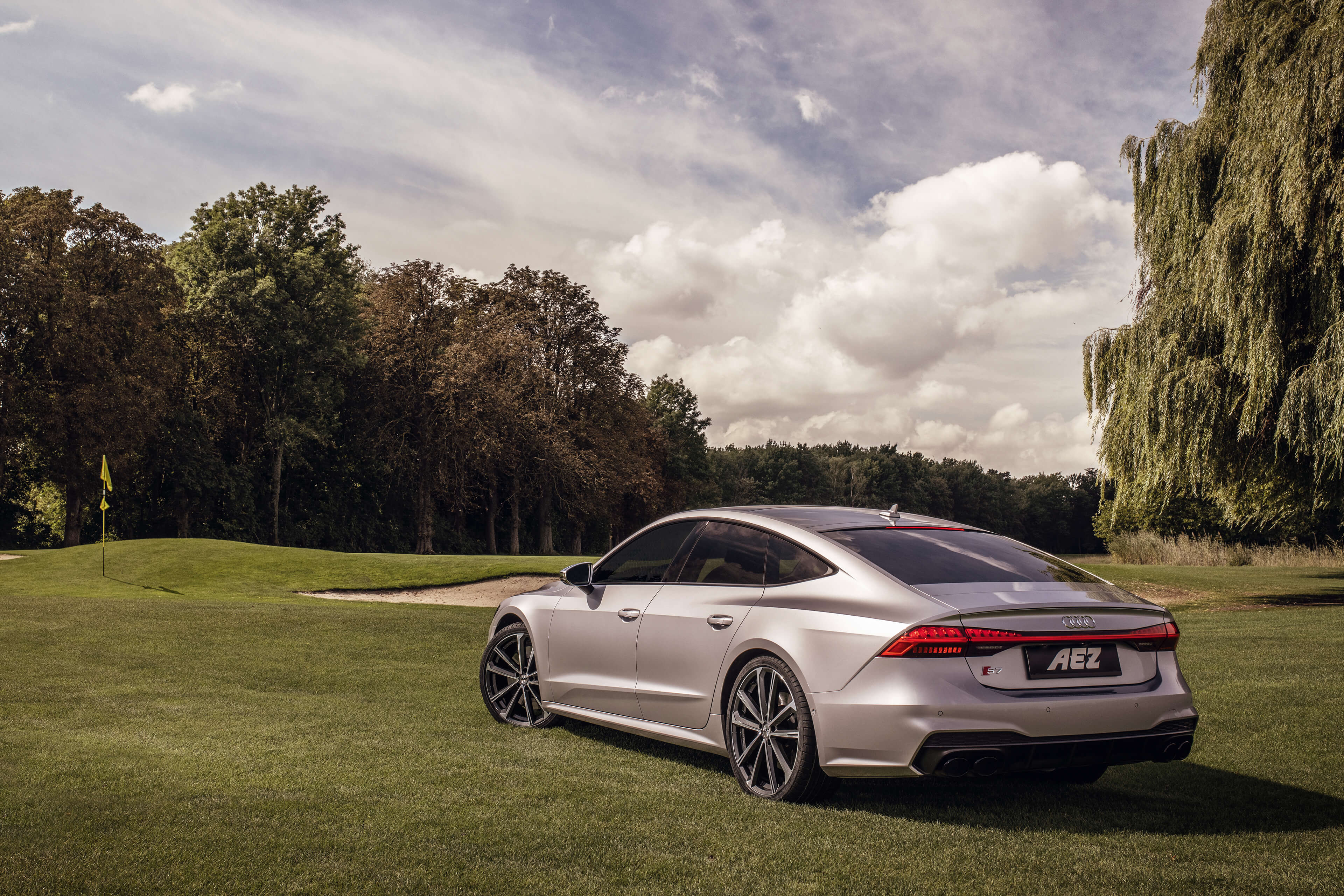 AEZ Aruba dark Audi S7 Heck