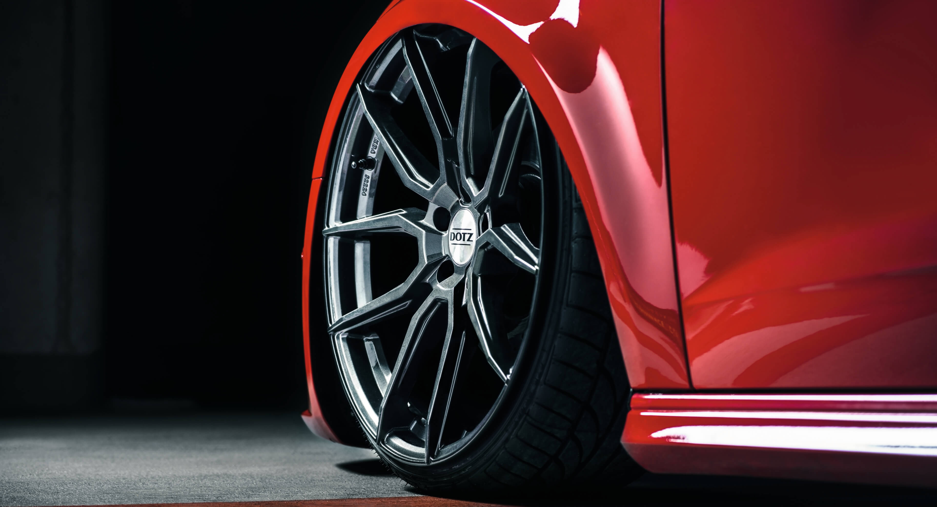 DOTZ Misano grey SR3 Painting AUDI A3