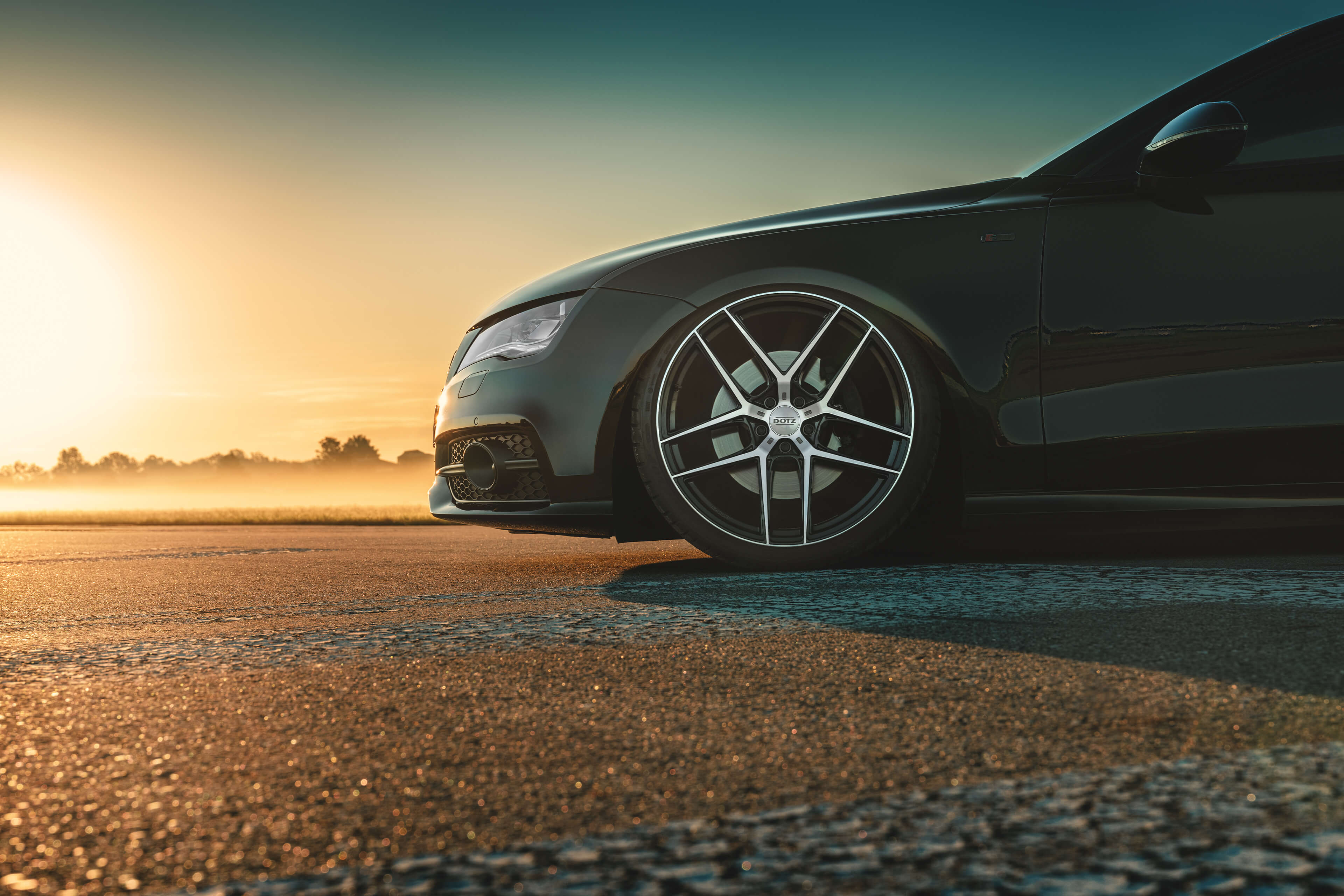 DOTZ LagunaSeca dark auf Audi A7