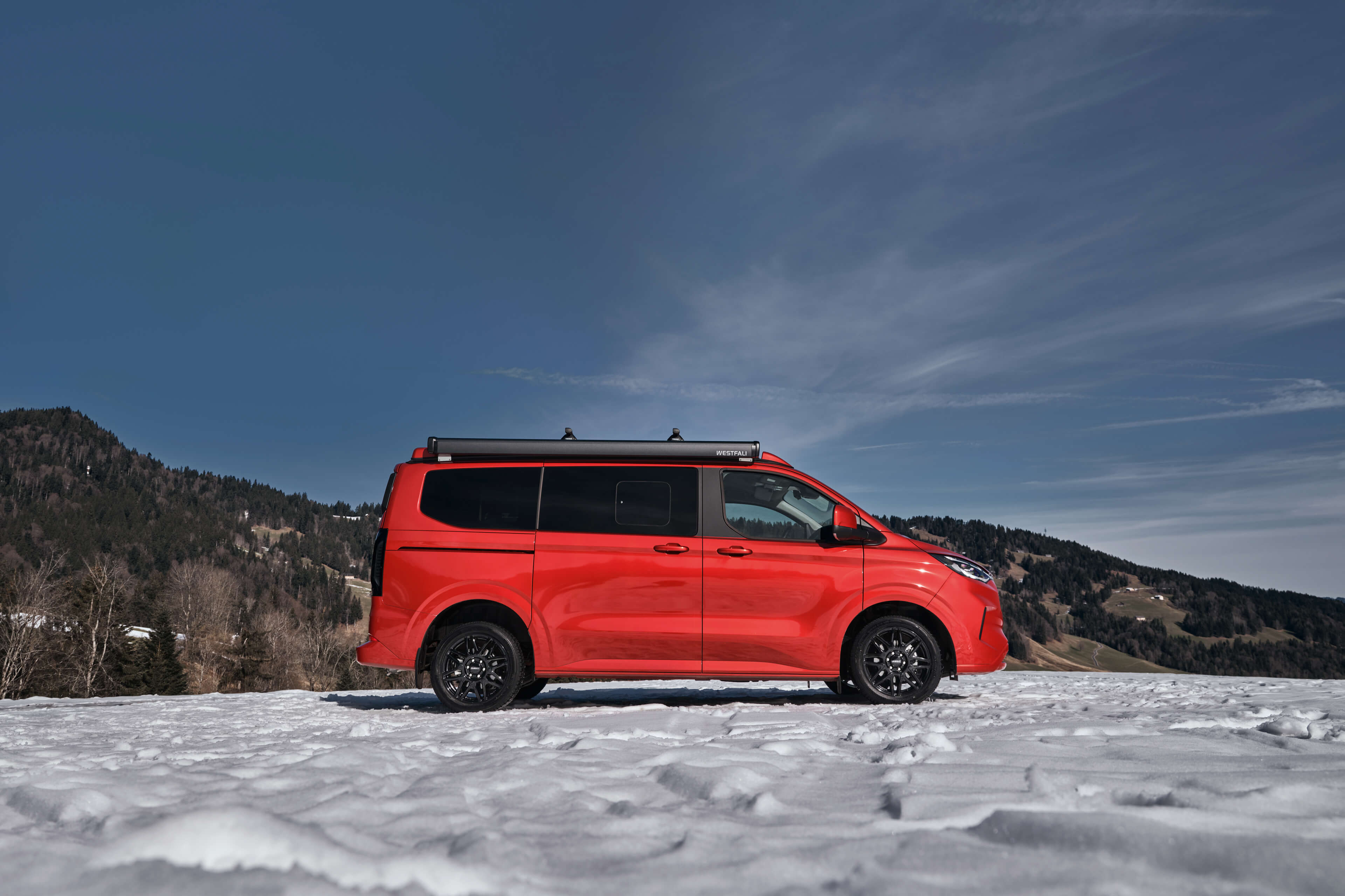 DEZENT KH black Ford Nugget Seite