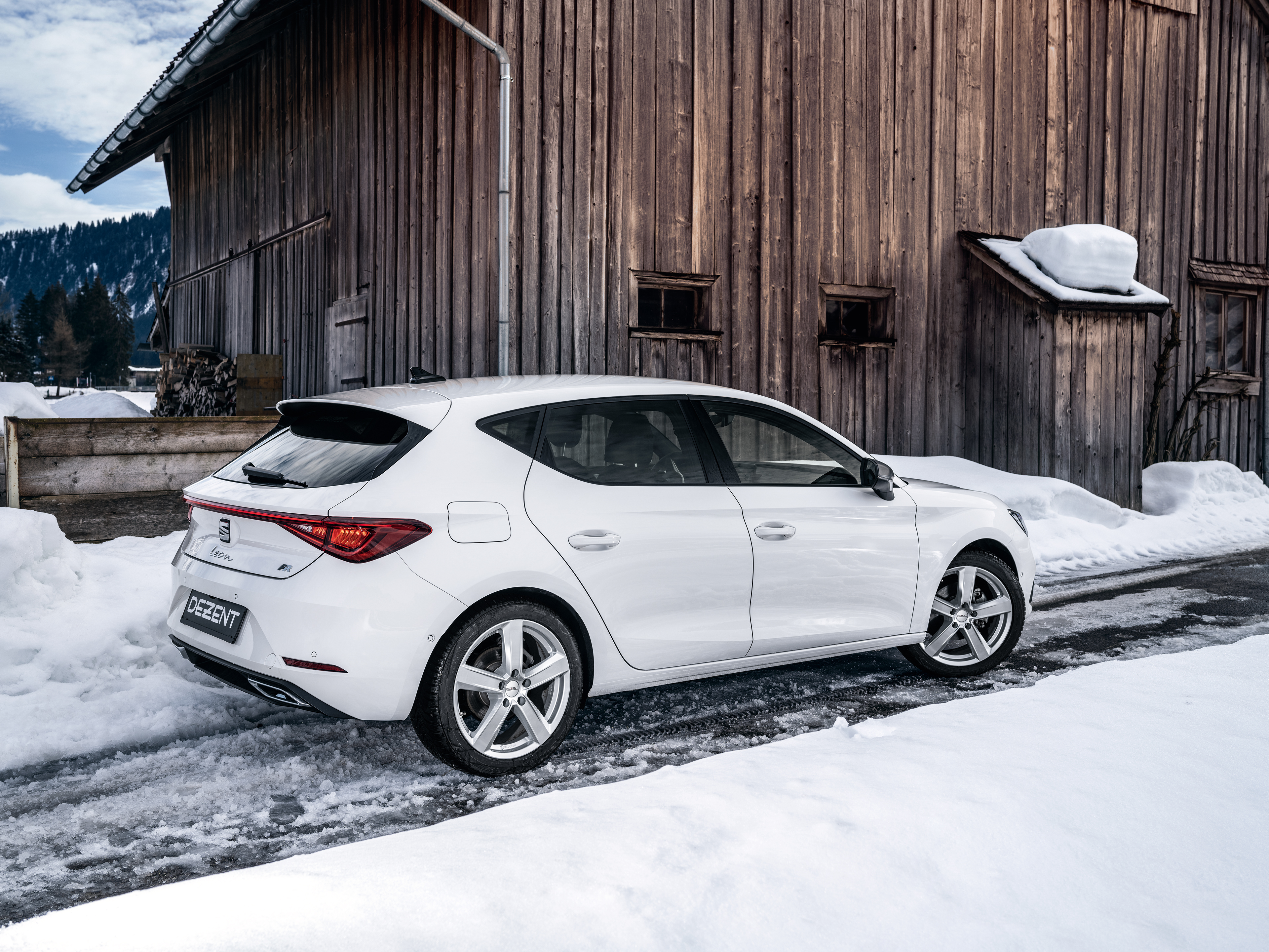 DEZENT TU Silver auf Seat Leon