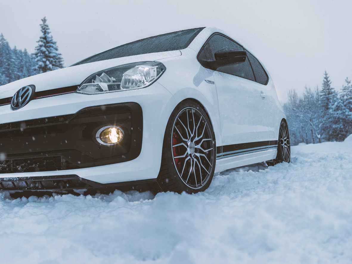 DOTZ LimeRock dark VW Up frontal
