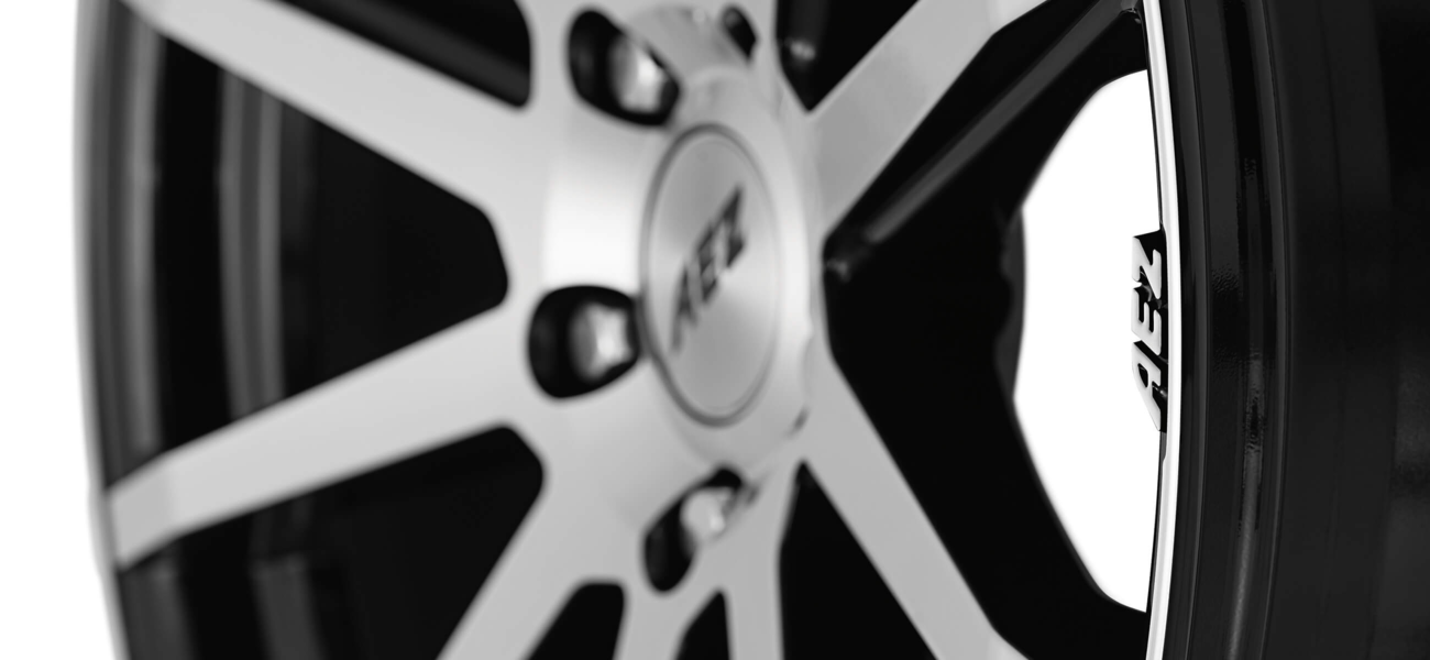 AEZ Straight elegante Alufelge Detail Mittenkappe 